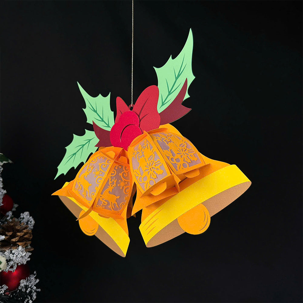 Bells – 3D Lantern SVG File for Cricut & Silhouette