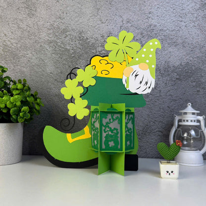 Boot – 3D Lantern SVG File for Cricut & Silhouette