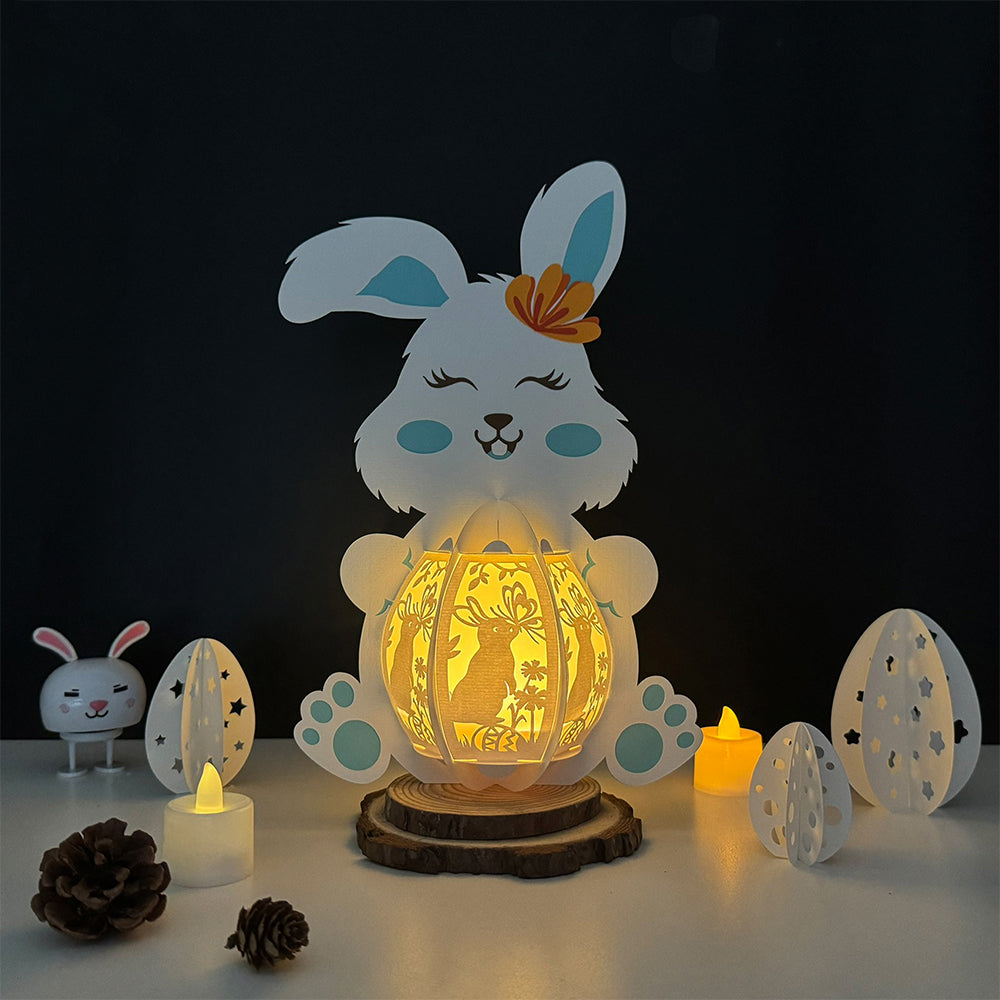 Easter 3 – 3D Lantern SVG File for Cricut & Silhouette