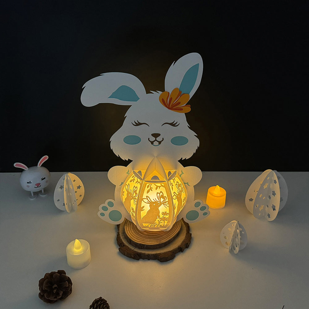 Easter 3 – 3D Lantern SVG File for Cricut & Silhouette