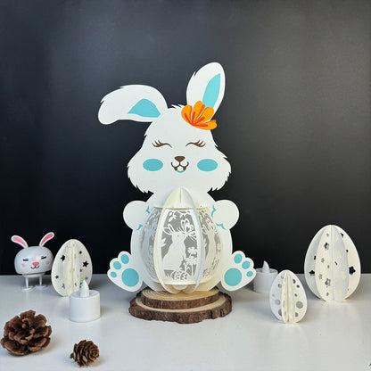 Easter 3 – 3D Lantern SVG File for Cricut & Silhouette