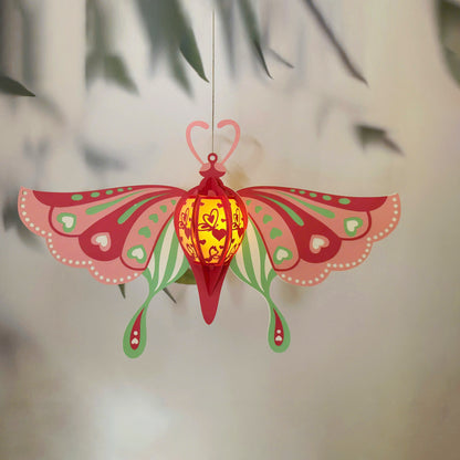 Butterfly – 3D Lantern SVG File for Cricut & Silhouette