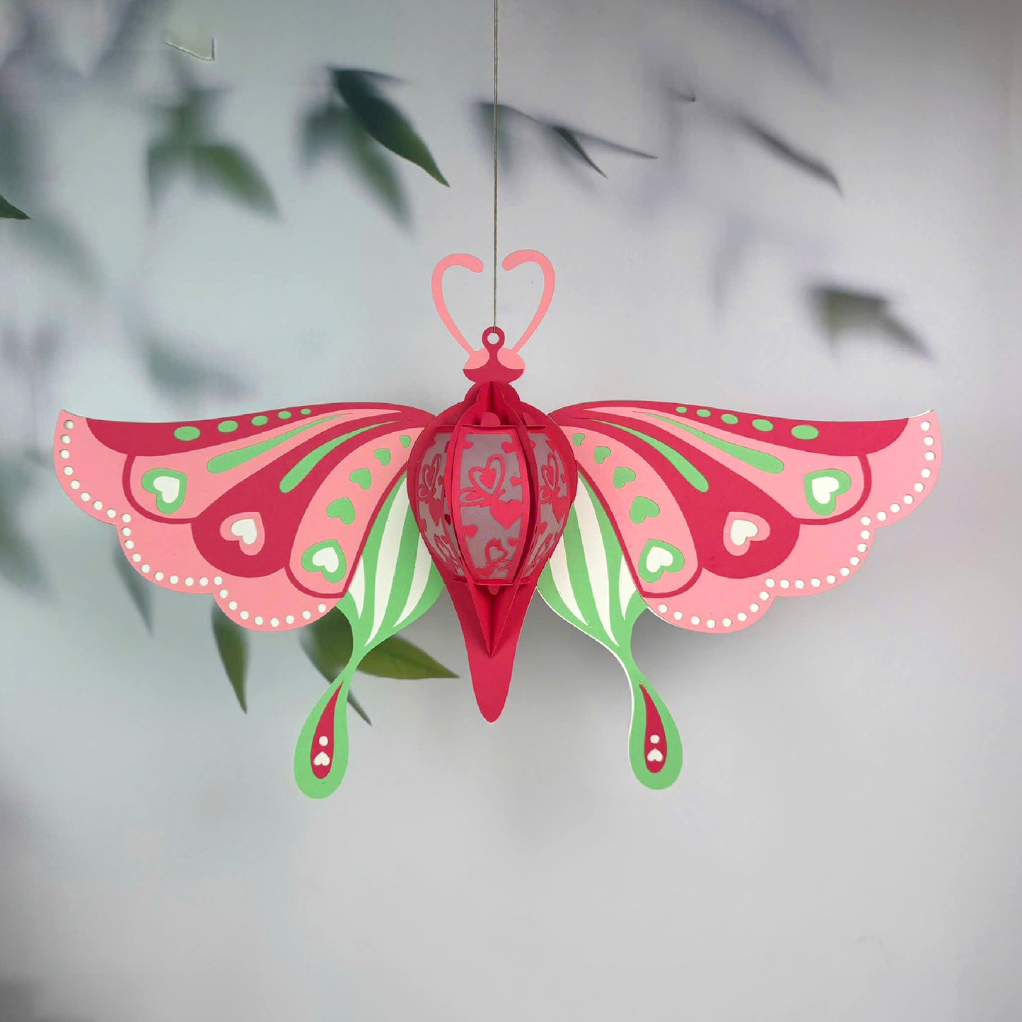Butterfly – 3D Lantern SVG File for Cricut & Silhouette