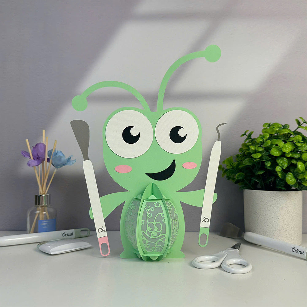 Cricut Cutie - 3D Paper Cut Lantern File 3  - Cricut File  - VEKTOR KRAFT