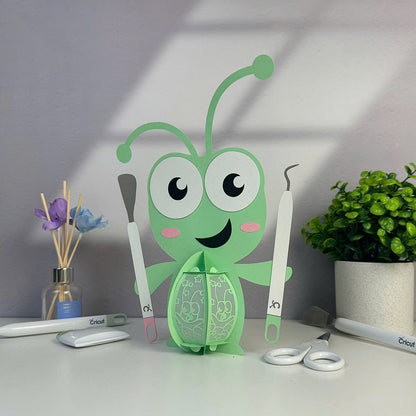 Cricut Cutie - 3D Paper Cut Lantern File 3  - Cricut File  - VEKTOR KRAFT