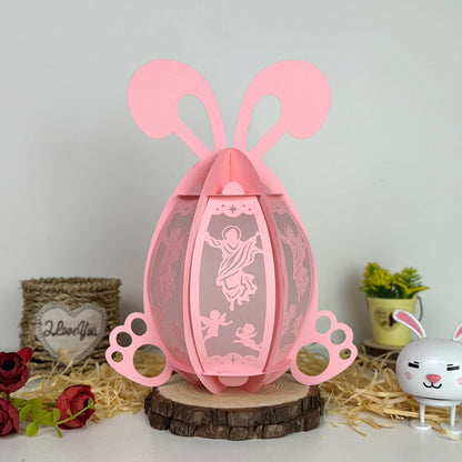 Egg Jesus - 3D Easter Egg Paper Lantern File  - Cricut File  - VEKTOR KRAFT
