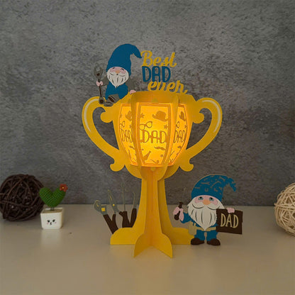Father's Day 3 - 3D Father Paper Lantern File  - Cricut File  - VEKTOR KRAFT