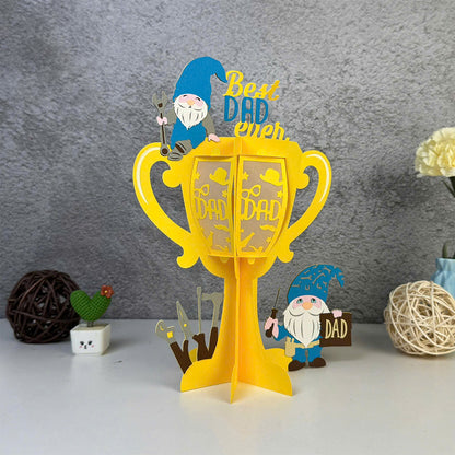 Father's Day 3 - 3D Father Paper Lantern File  - Cricut File  - VEKTOR KRAFT