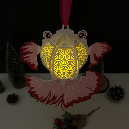 Fish 2 - 3D Animal Paper Lantern File  - Cricut File  - VEKTOR KRAFT