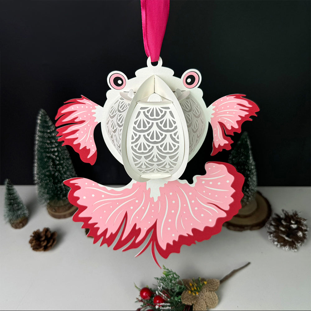 Fish 2 - 3D Animal Paper Lantern File  - Cricut File  - VEKTOR KRAFT
