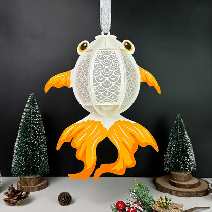 Fish - 3D Animal Paper Lantern File  - Cricut File  - VEKTOR KRAFT