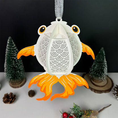 Fish - 3D Animal Paper Lantern File  - Cricut File  - VEKTOR KRAFT