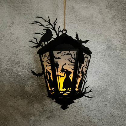 Halloween 2 - 3D Halloween Paper Lantern File - Cricut File  - VEKTOR KRAFT