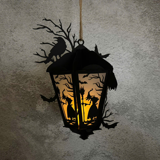 Halloween 2 - 3D Halloween Paper Lantern File - Cricut File  - VEKTOR KRAFT