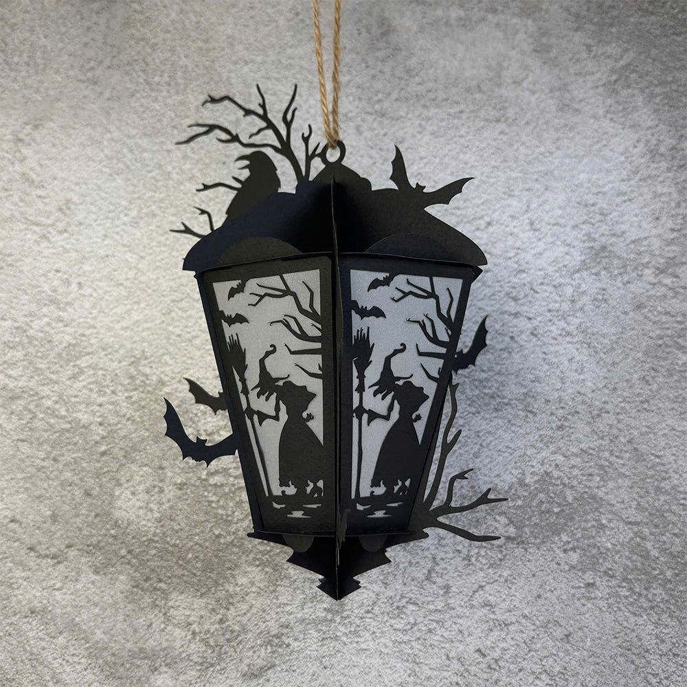Halloween 2 - 3D Halloween Paper Lantern File - Cricut File  - VEKTOR KRAFT
