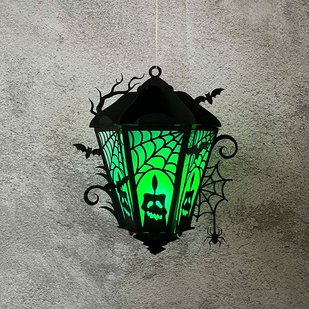 Halloween 3 - 3D Halloween Paper Lantern File - Cricut File  - VEKTOR KRAFT