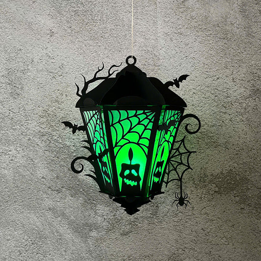 Halloween 3 - 3D Halloween Paper Lantern File - Cricut File  - VEKTOR KRAFT