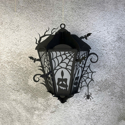 Halloween 3 - 3D Halloween Paper Lantern File - Cricut File  - VEKTOR KRAFT