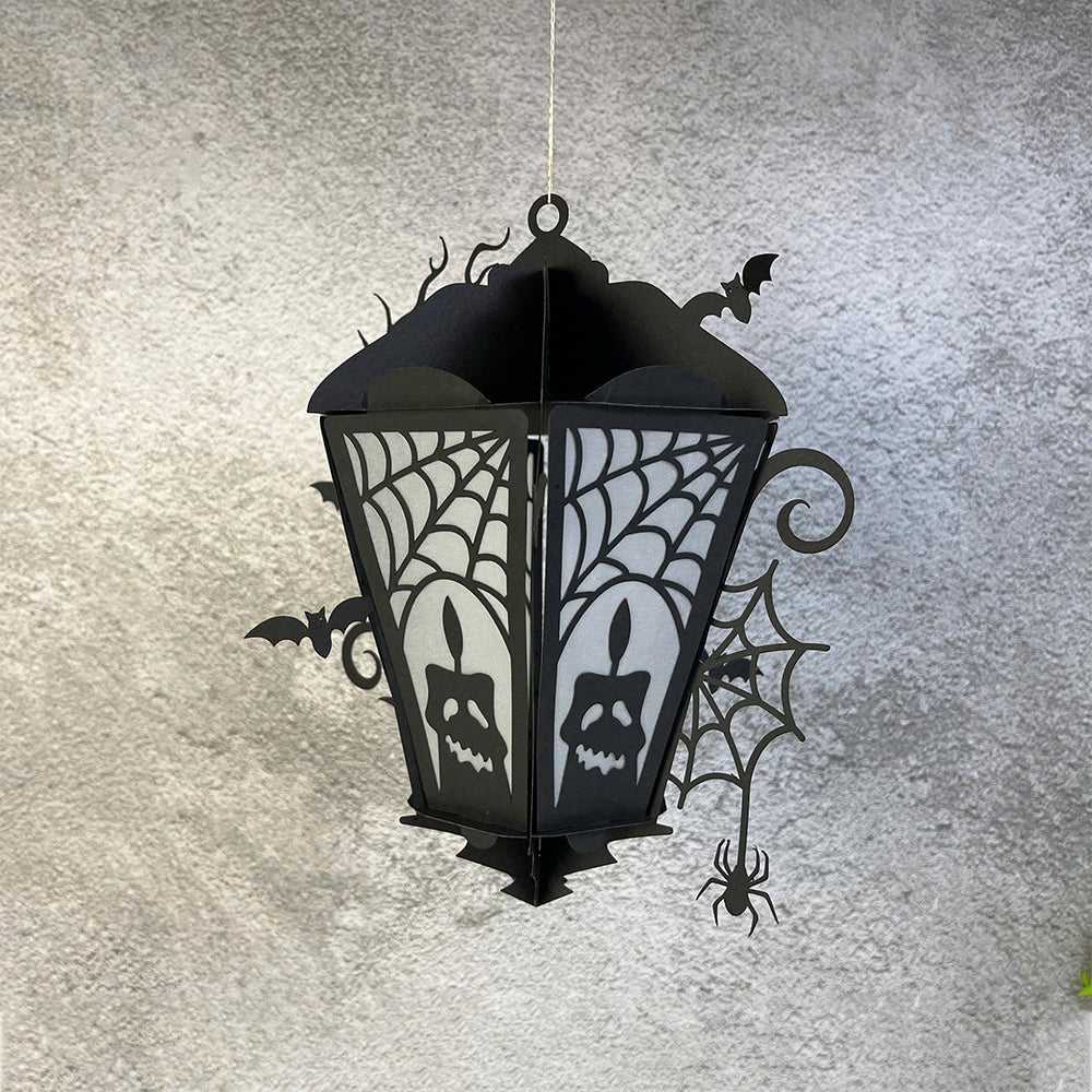 Halloween 3 - 3D Halloween Paper Lantern File - Cricut File  - VEKTOR KRAFT