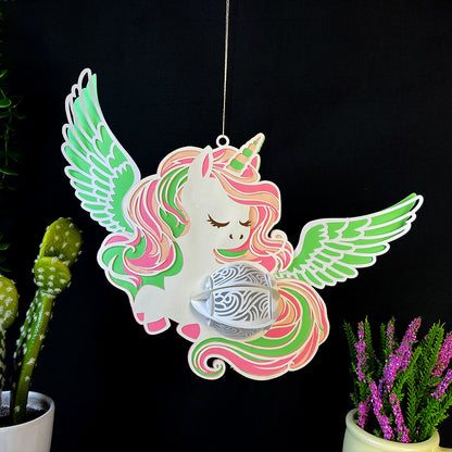 Unicorn - 3D Animal Paper Cut Lantern File  - Cricut File  - VEKTOR KRAFT