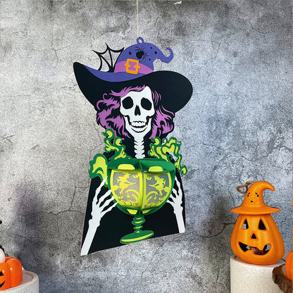 Witch 7 - 3D Halloween Paper Lantern File - Cricut File  - VEKTOR KRAFT