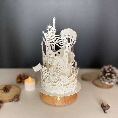 4th Of July 2 – 3D Lantern SVG File for Cricut & Silhouette