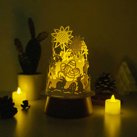 Easter 1 - 3D Dome Lantern File - Cricut File  - VEKTOR KRAFT