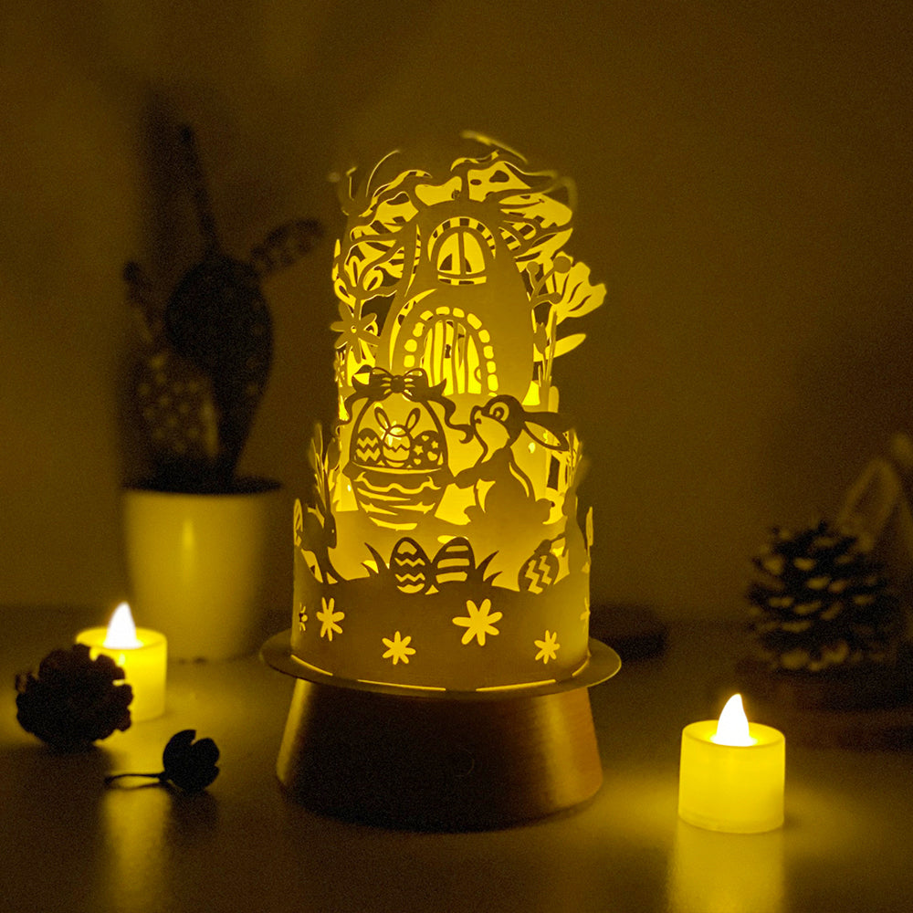 Easter 2 – 3D Lantern SVG File for Cricut & Silhouette