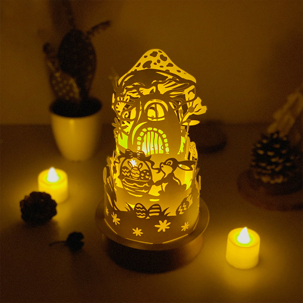 Easter 2 – 3D Lantern SVG File for Cricut & Silhouette