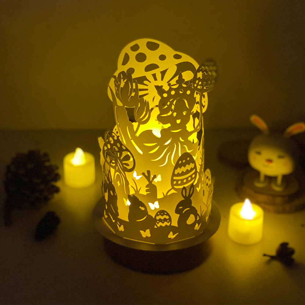 Easter 3 – 3D Lantern SVG File for Cricut & Silhouette