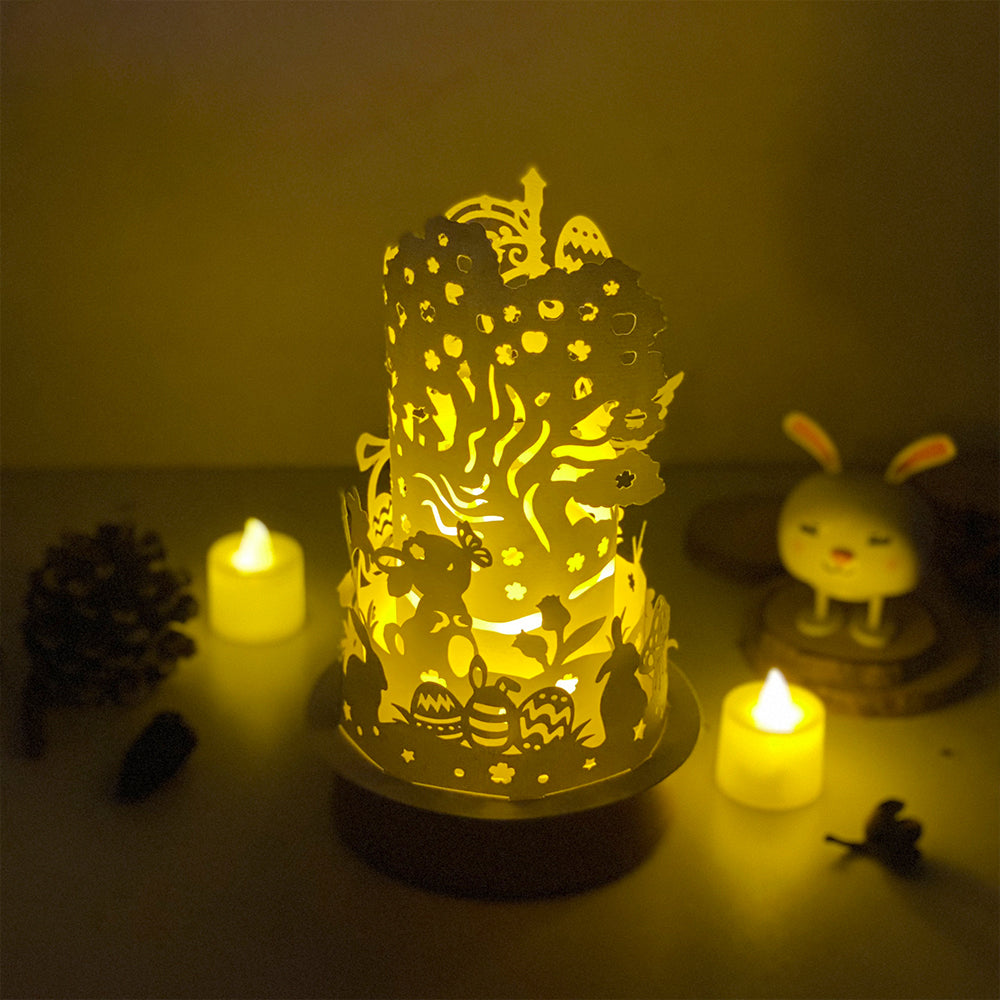 Easter 4 – 3D Lantern SVG File for Cricut & Silhouette