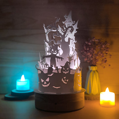 Halloween 1 – 3D Lantern SVG File for Cricut & Silhouette