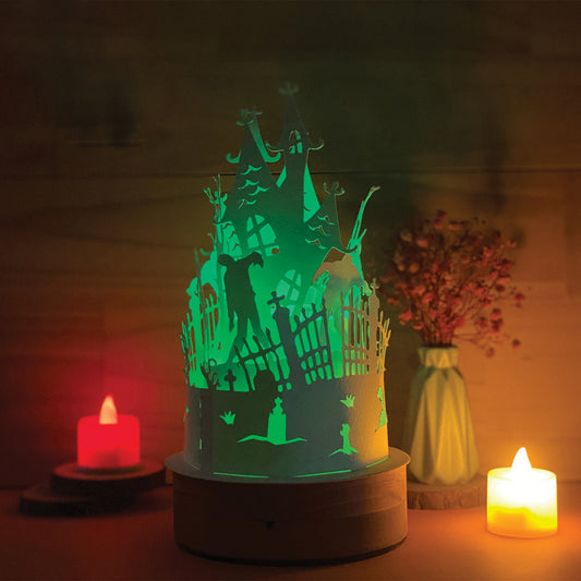 Halloween 2 - 3D Dome Lantern File - Cricut File  - VEKTOR KRAFT