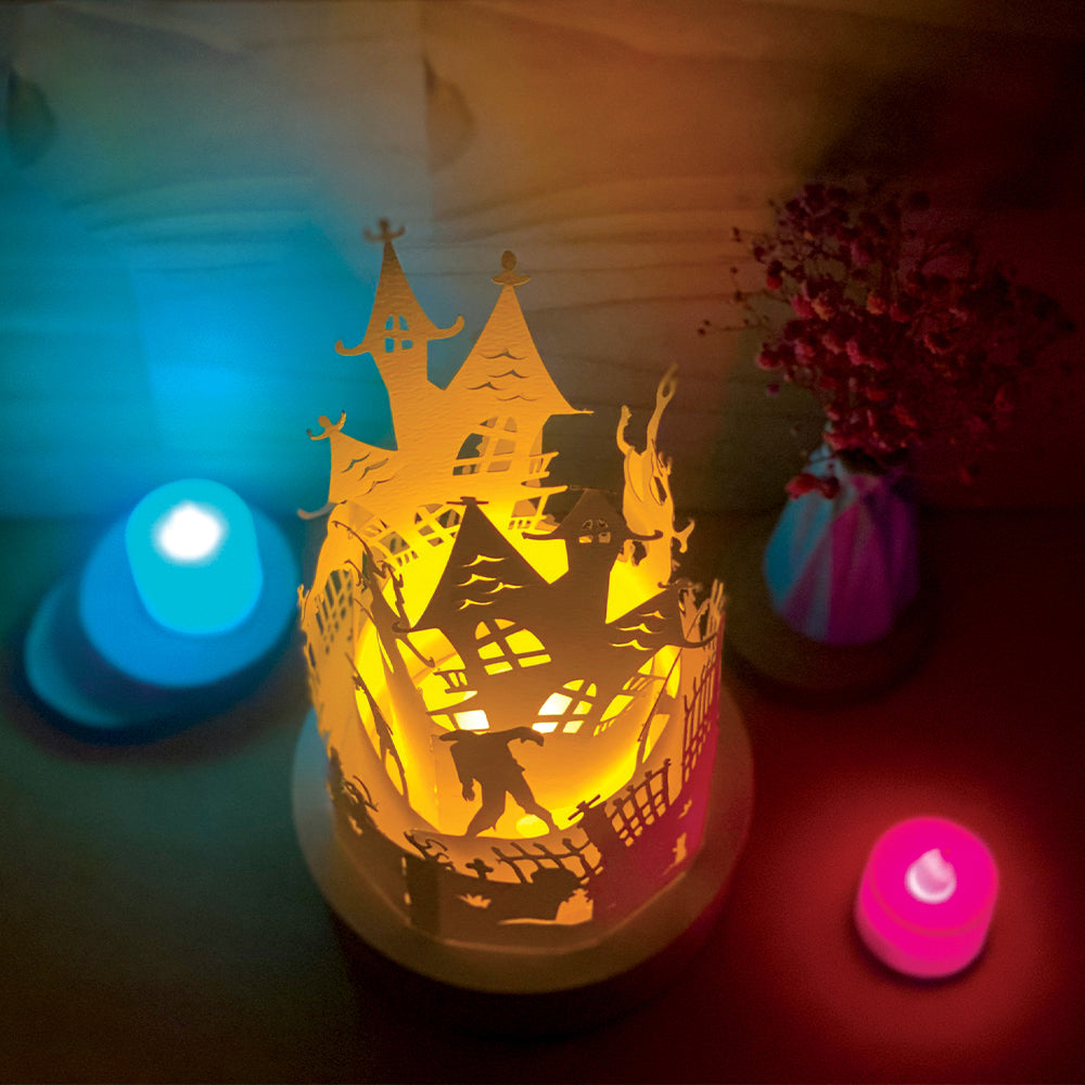 Halloween 2 – 3D Lantern SVG File for Cricut & Silhouette