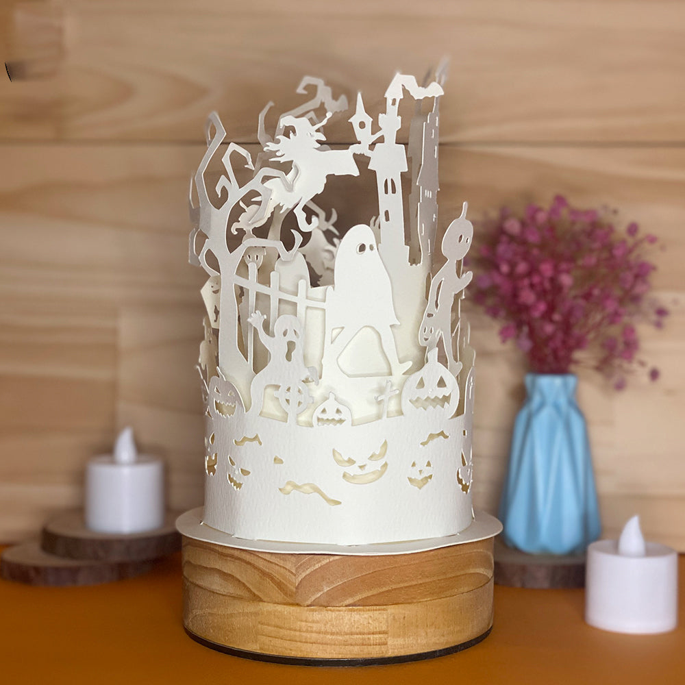 Halloween 3 – 3D Lantern SVG File for Cricut & Silhouette