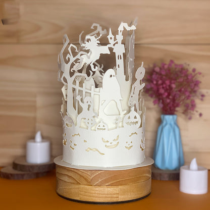 Halloween 3 – 3D Lantern SVG File for Cricut & Silhouette