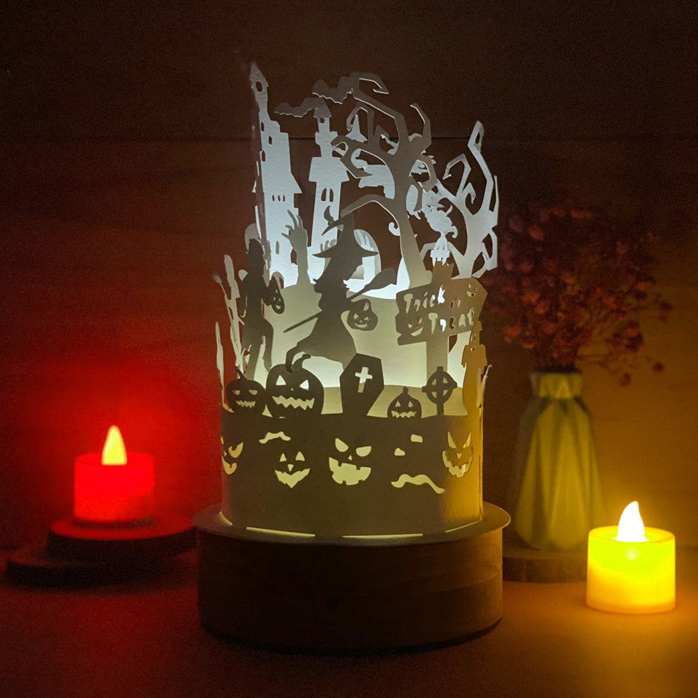 Halloween 3 – 3D Lantern SVG File for Cricut & Silhouette