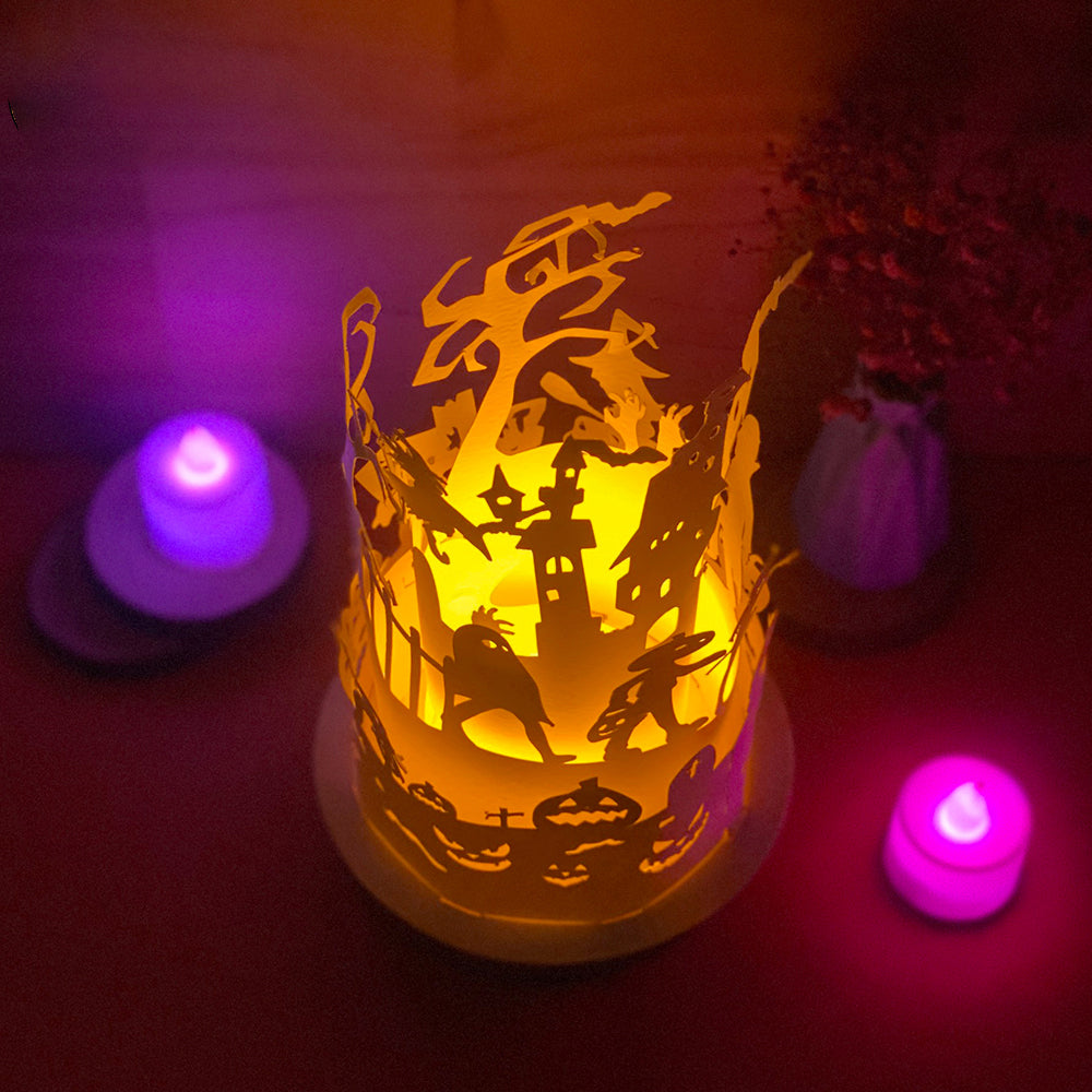 Halloween 3 – 3D Lantern SVG File for Cricut & Silhouette