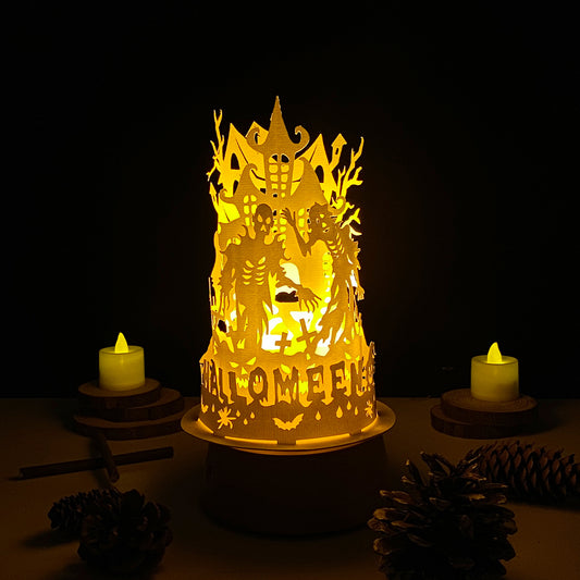 Halloween 4 - 3D Dome Lantern File - Cricut File  - VEKTOR KRAFT
