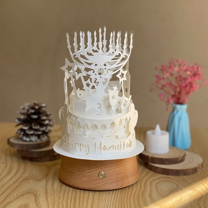Hanukkah – 3D Lantern SVG File for Cricut & Silhouette