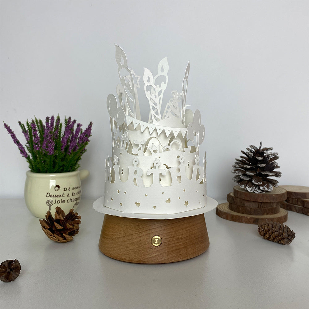 Happy Birthday 2 – 3D Lantern SVG File for Cricut & Silhouette