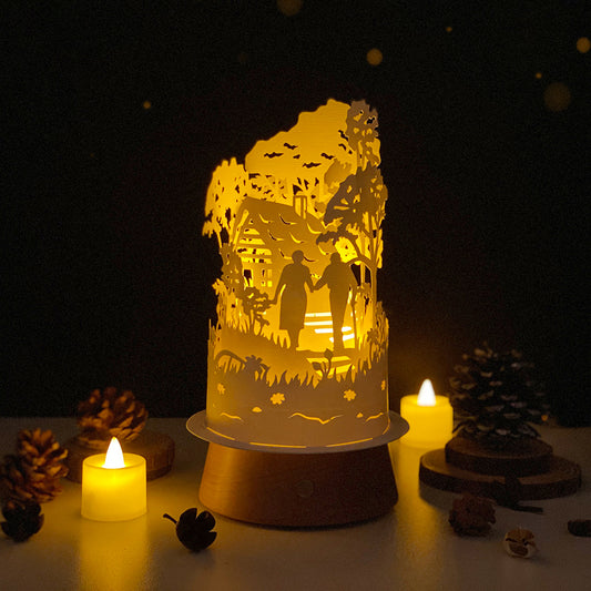 Love 1 - 3D Dome Lantern File - Cricut File  - VEKTOR KRAFT