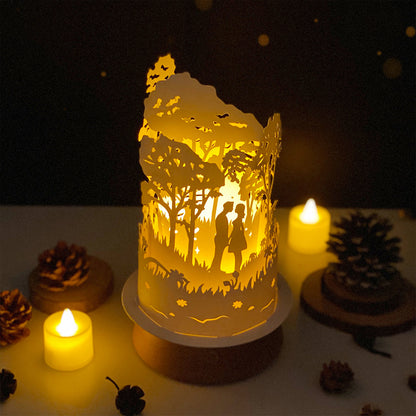 Love 1 – 3D Lantern SVG File for Cricut & Silhouette