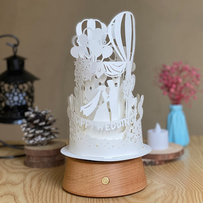 Wedding – 3D Lantern SVG File for Cricut & Silhouette