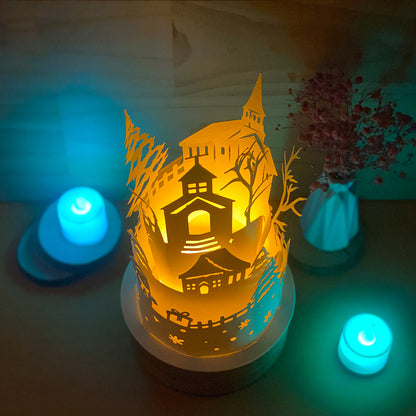 Xmas 2 – 3D Lantern SVG File for Cricut & Silhouette