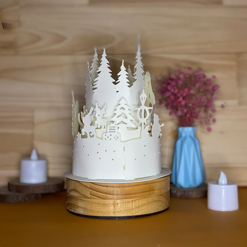Xmas 8 – 3D Lantern SVG File for Cricut & Silhouette