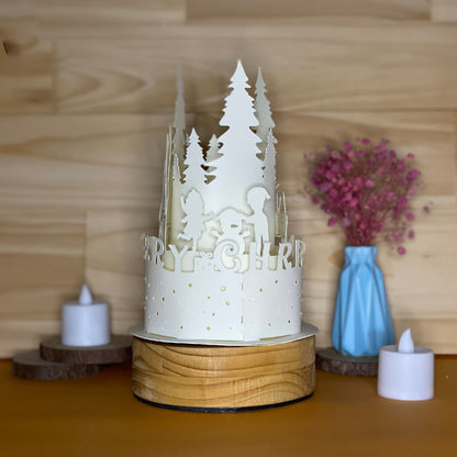 Xmas 9 – 3D Lantern SVG File for Cricut & Silhouette