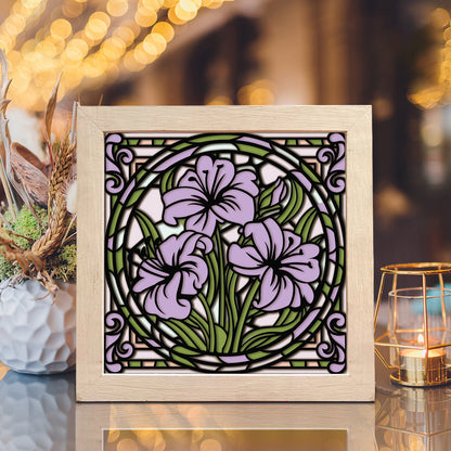 Lily – 3D Shadow Box SVG File for Cricut & Silhouette