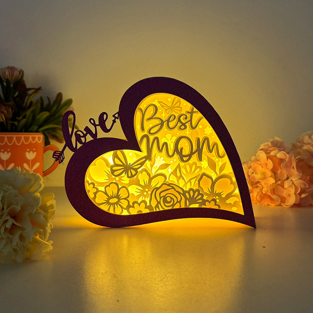 Best Mom – 3D Love Box File - Cricut File - VEKTOR KRAFT