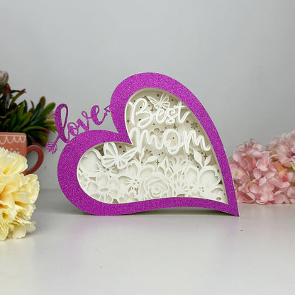 Best Mom – 3D Love Box File - Cricut File - VEKTOR KRAFT